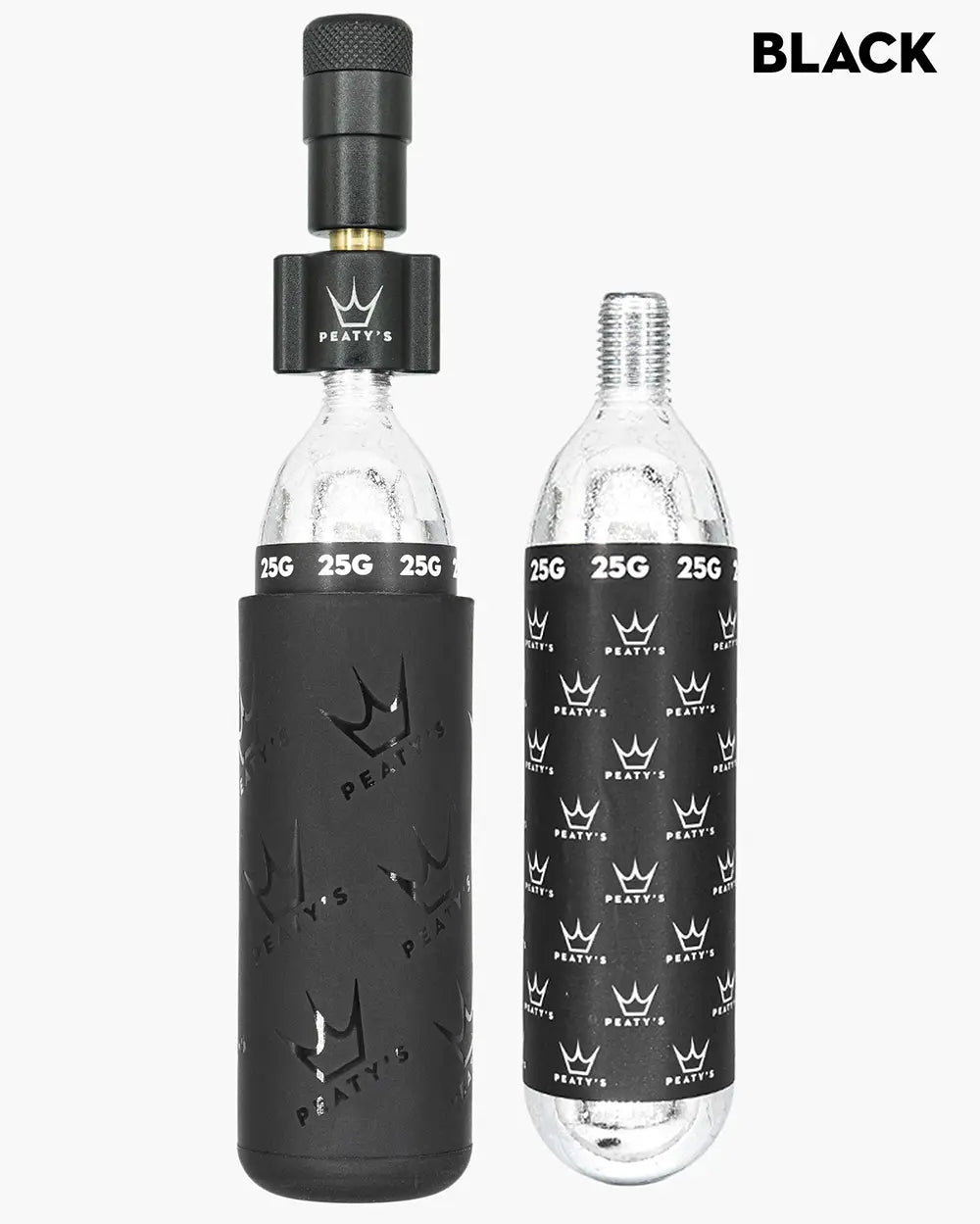 Peaty's Holeshot CO2 Inflator Kit in Black