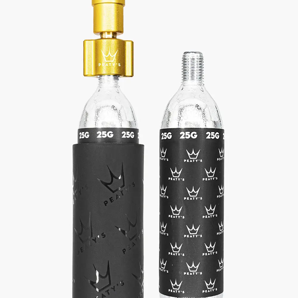 Peaty's Holeshot CO2 Inflator Kit in Gold