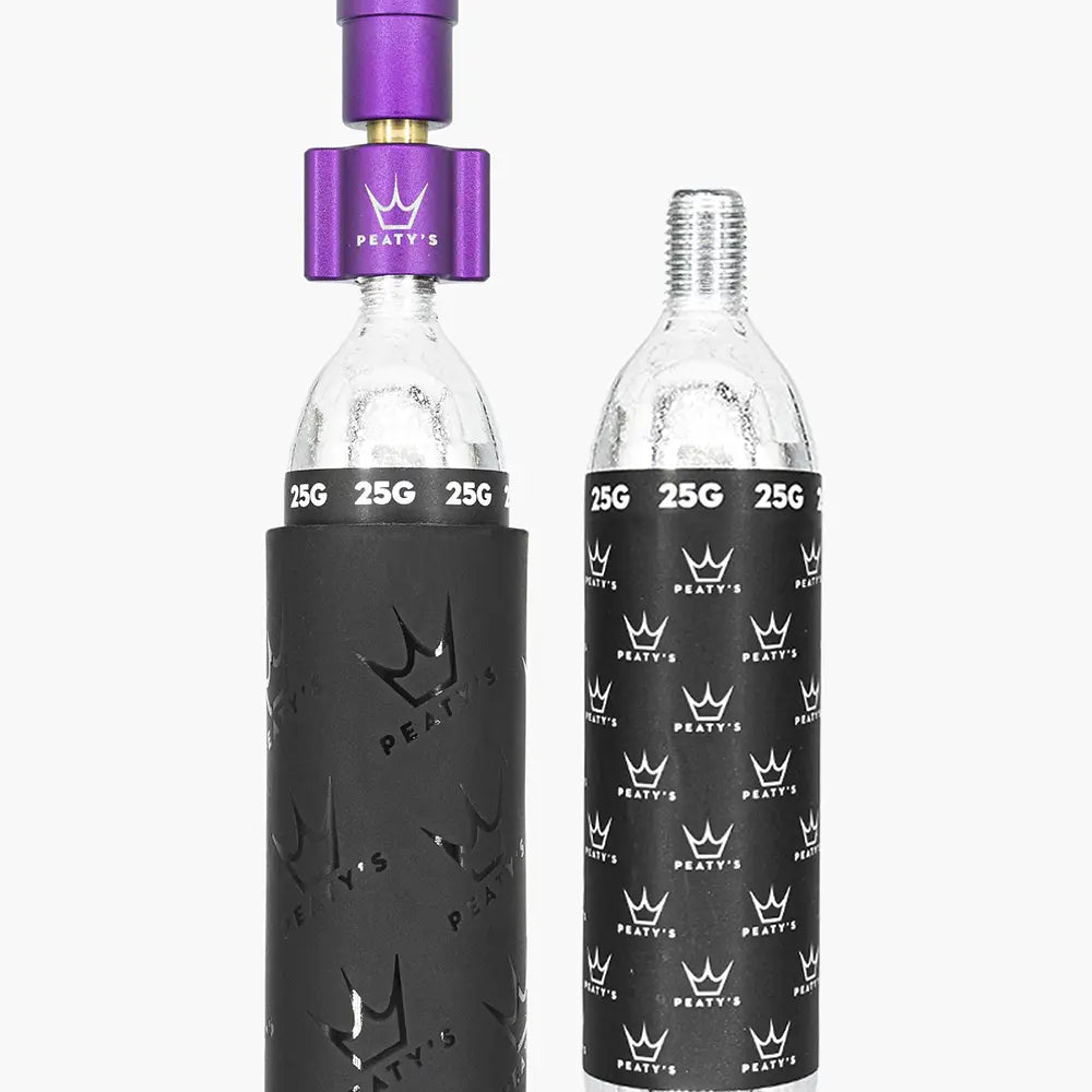 Peaty's Holeshot CO2 Inflator Kit in Violet