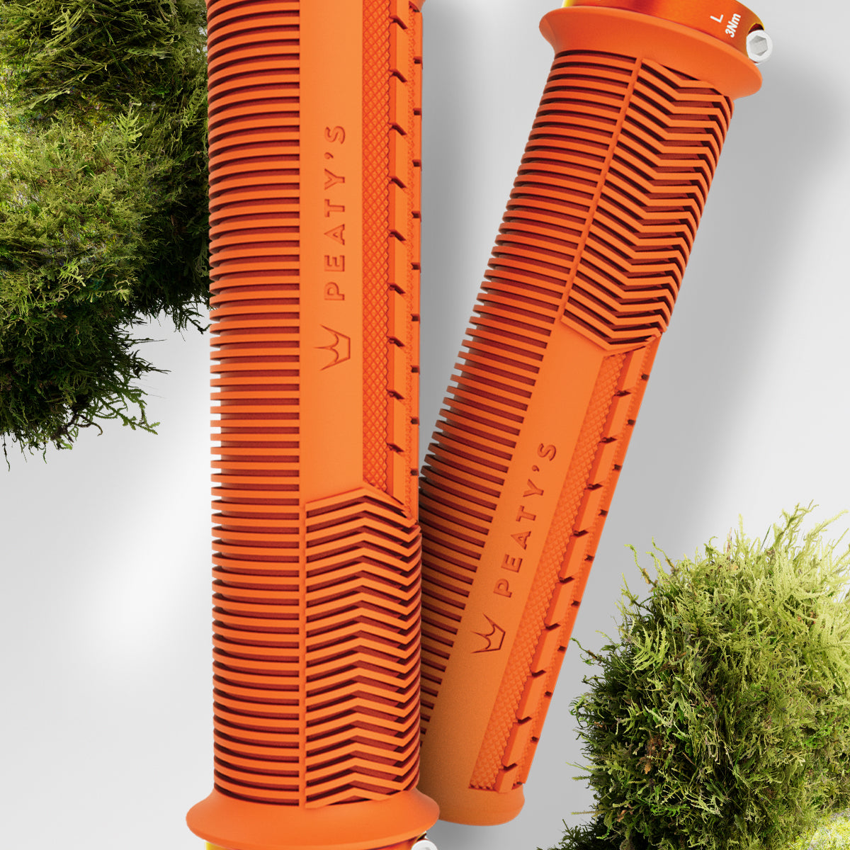 Peaty's Monarch Grips - Mushroom