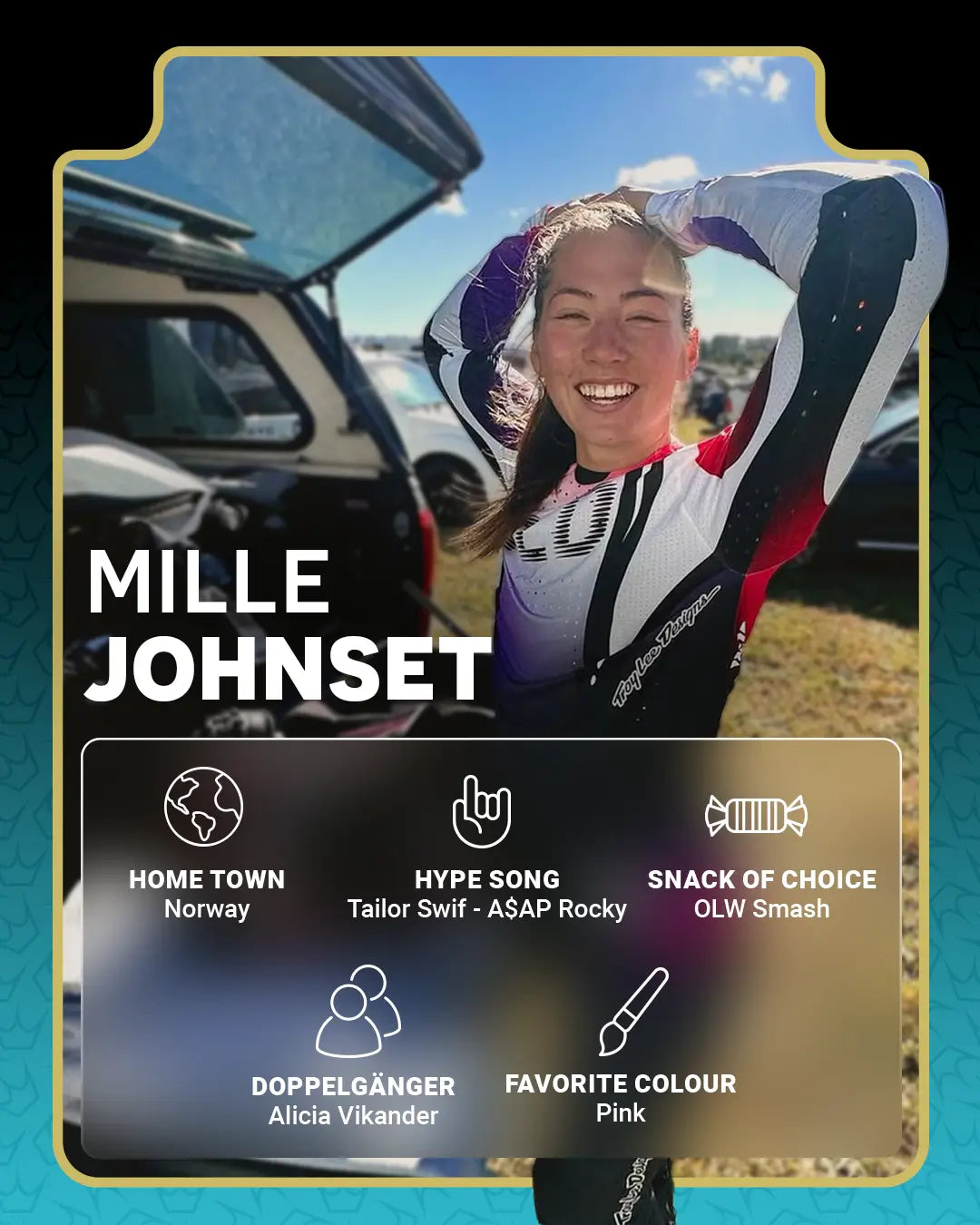 Intense Factory Racing Mille Johnset