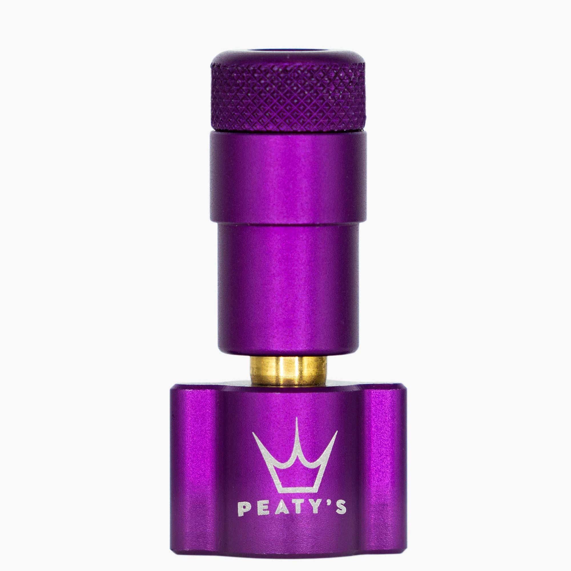 Peaty's Holeshot CO2 Inflator Head in Violet