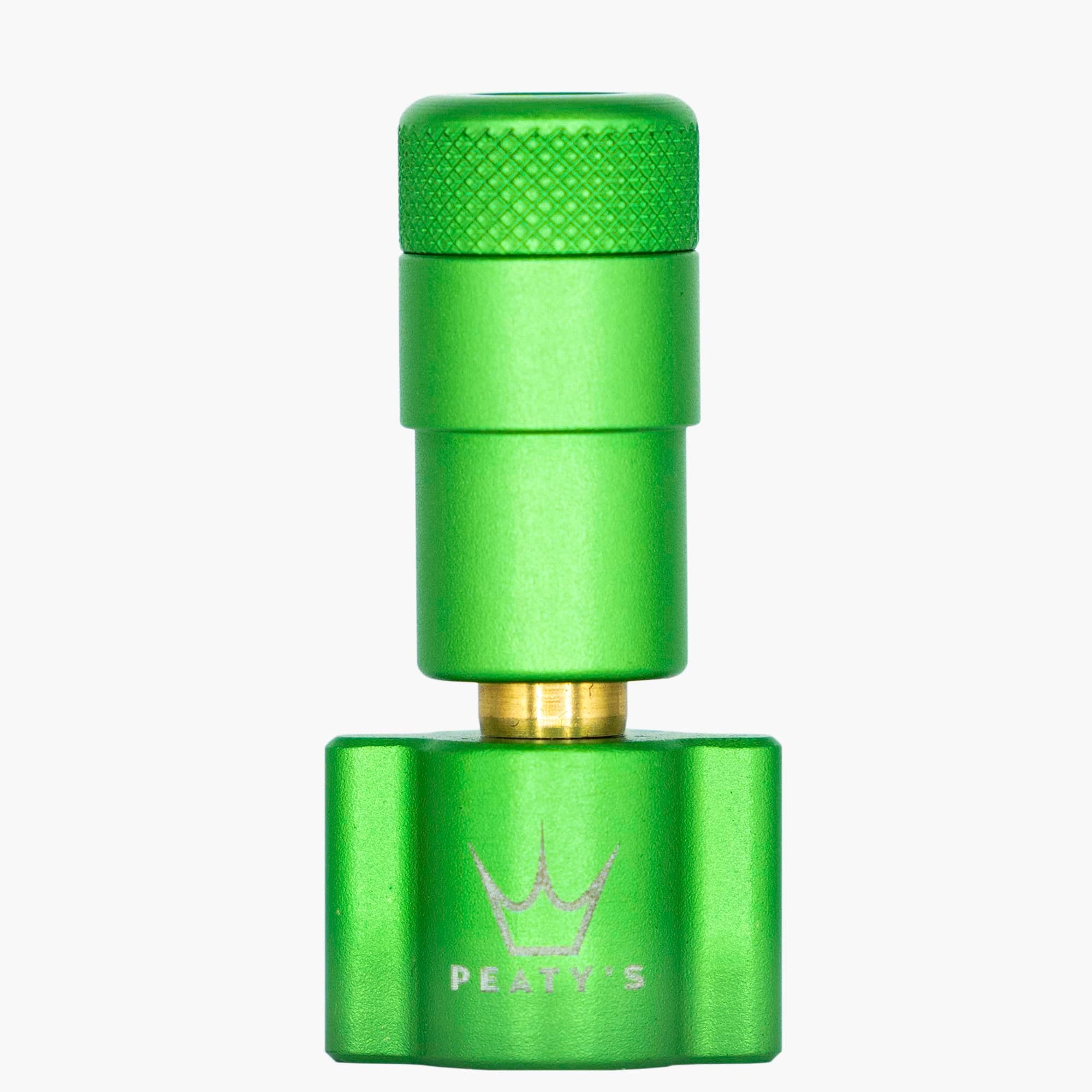 Peaty's Holeshot CO2 Inflator Head in Green