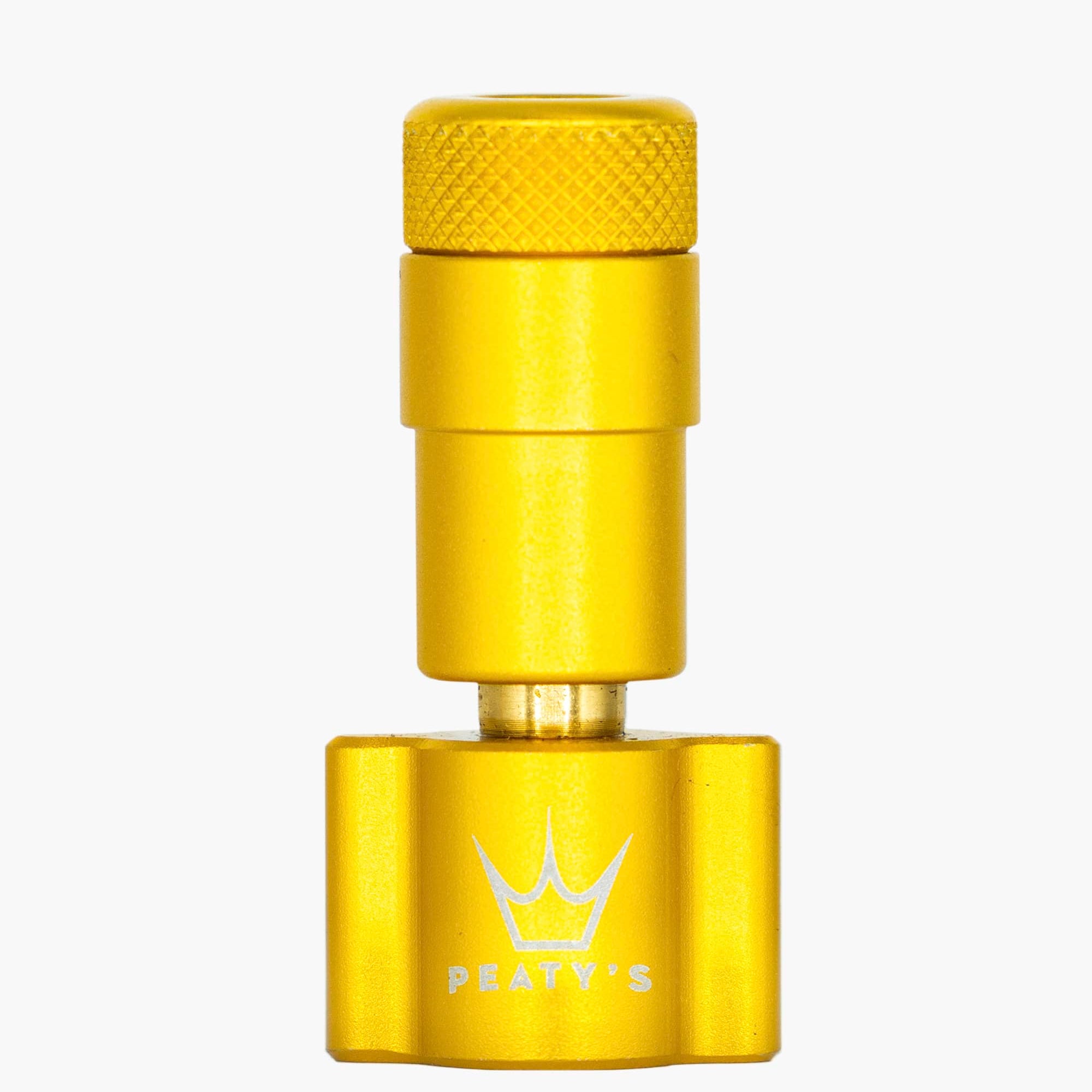 Peaty's Holeshot CO2 Inflator Head in Gold