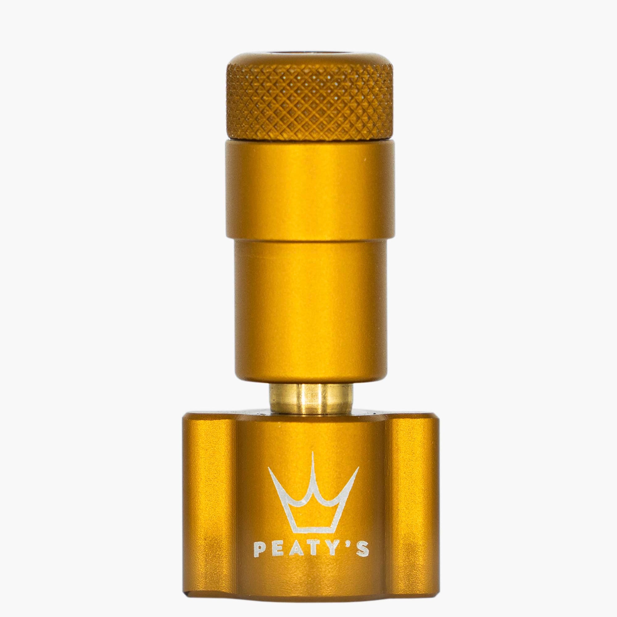 Peaty's Holeshot CO2 Inflator Head in Bourbon