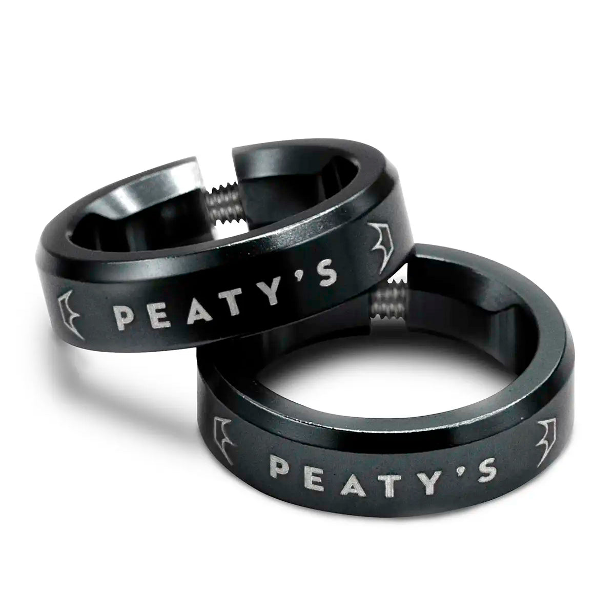 Peaty's Monarch Lockrings in Black