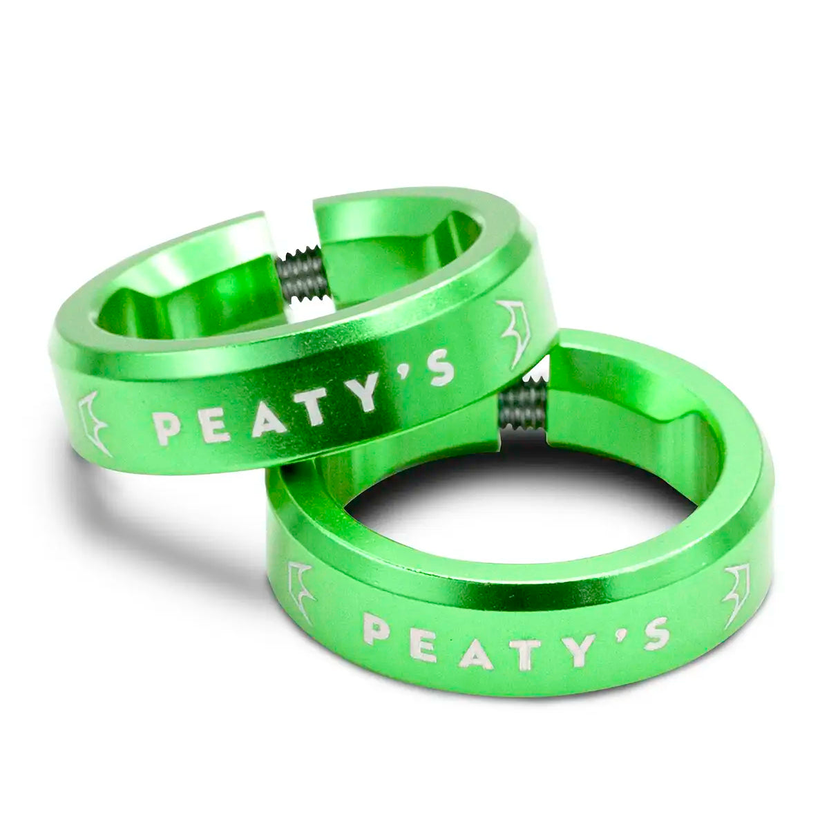 Peaty's Monarch Lockrings in Emerald