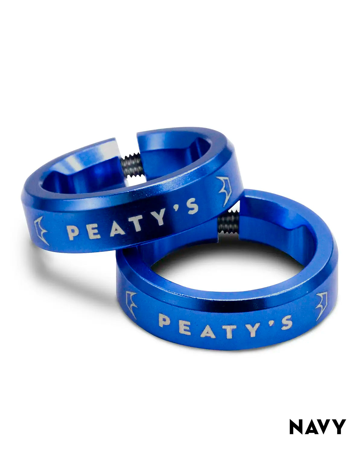Peaty's Monarch Lockrings in Navy