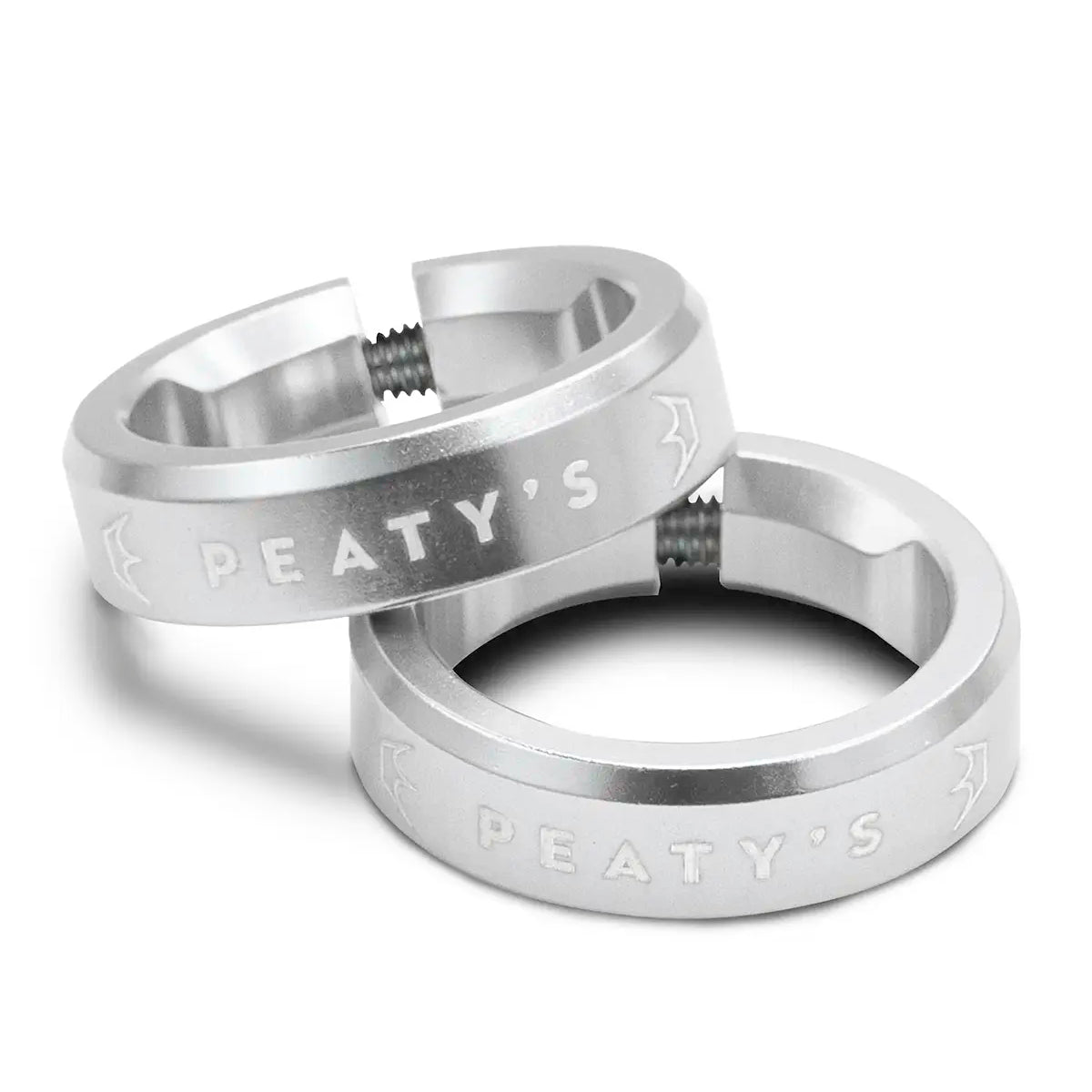 Peaty's Monarch Lockrings in Silver