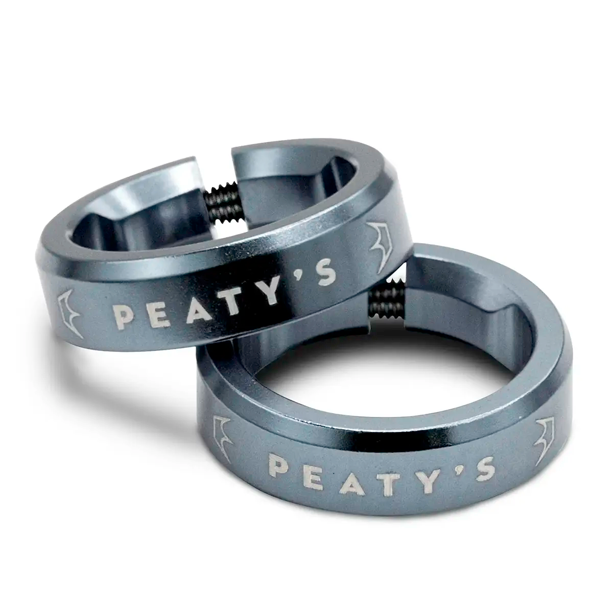 Peaty's Monarch Lockrings in Slate