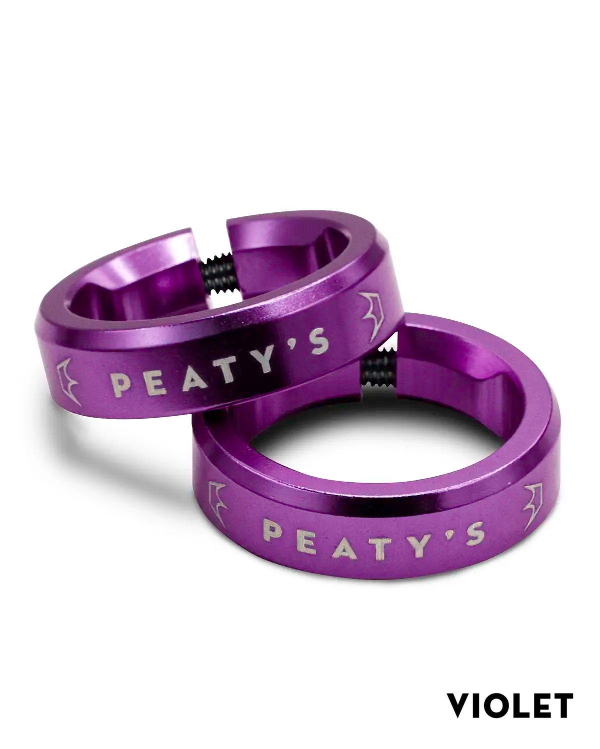 Peaty's Monarch Lockrings in Violet