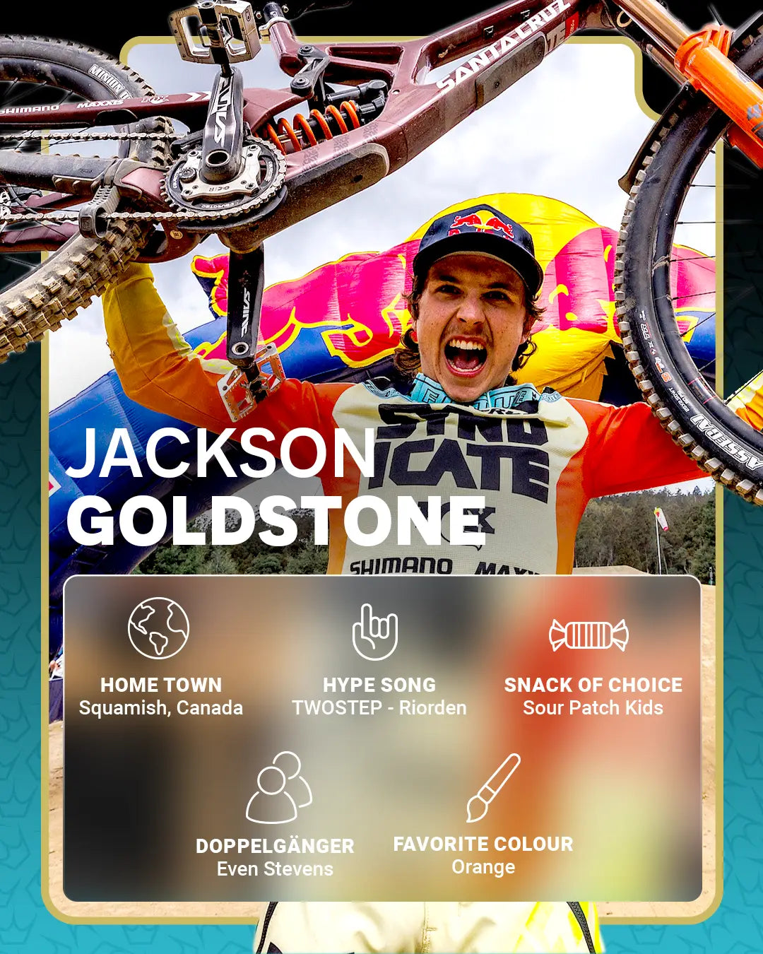 Santa Cruz Syndicate Jackson Goldstone