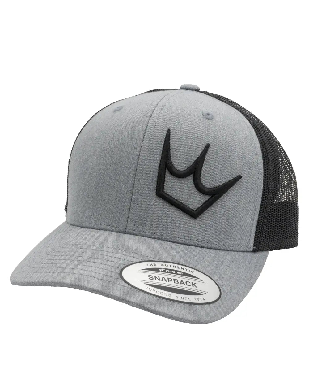AW25 Crown cap grey with embroidered logo