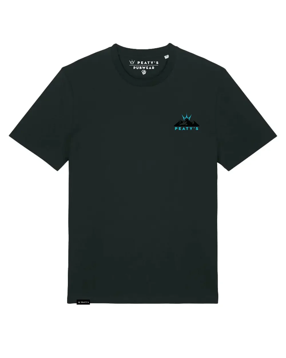 Peaty's Sunrise T-shirt Tee in black