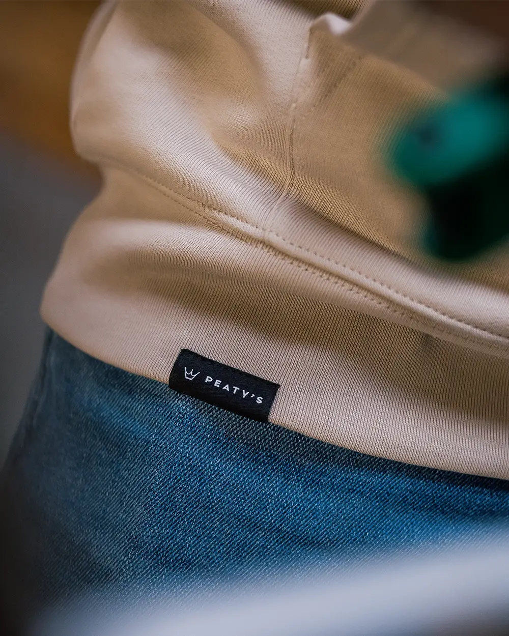 Embroidered Crown Sweatshirt detail