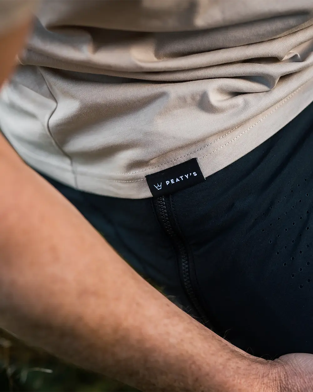 Embroidered Crown Tee detail