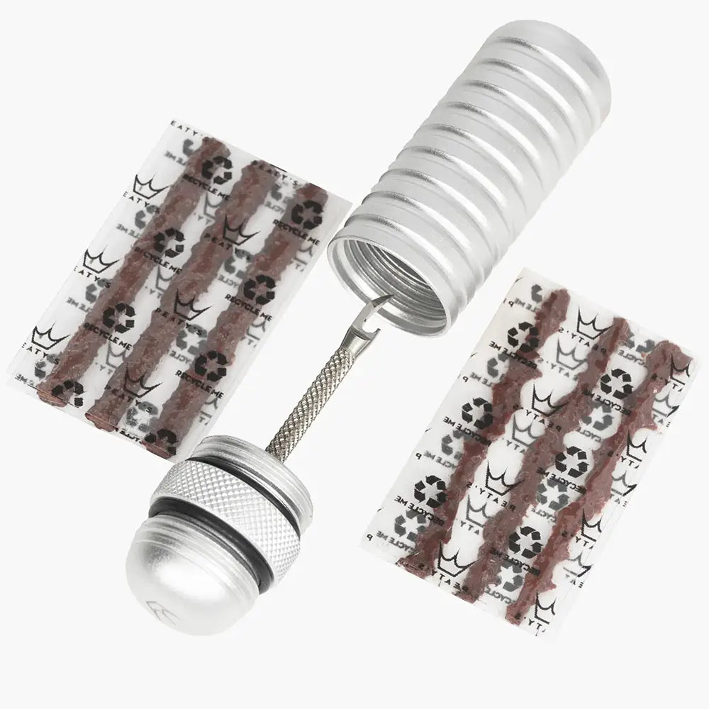 Peaty's Holeshot Tubeless Puncture Plugger Kit in Silver