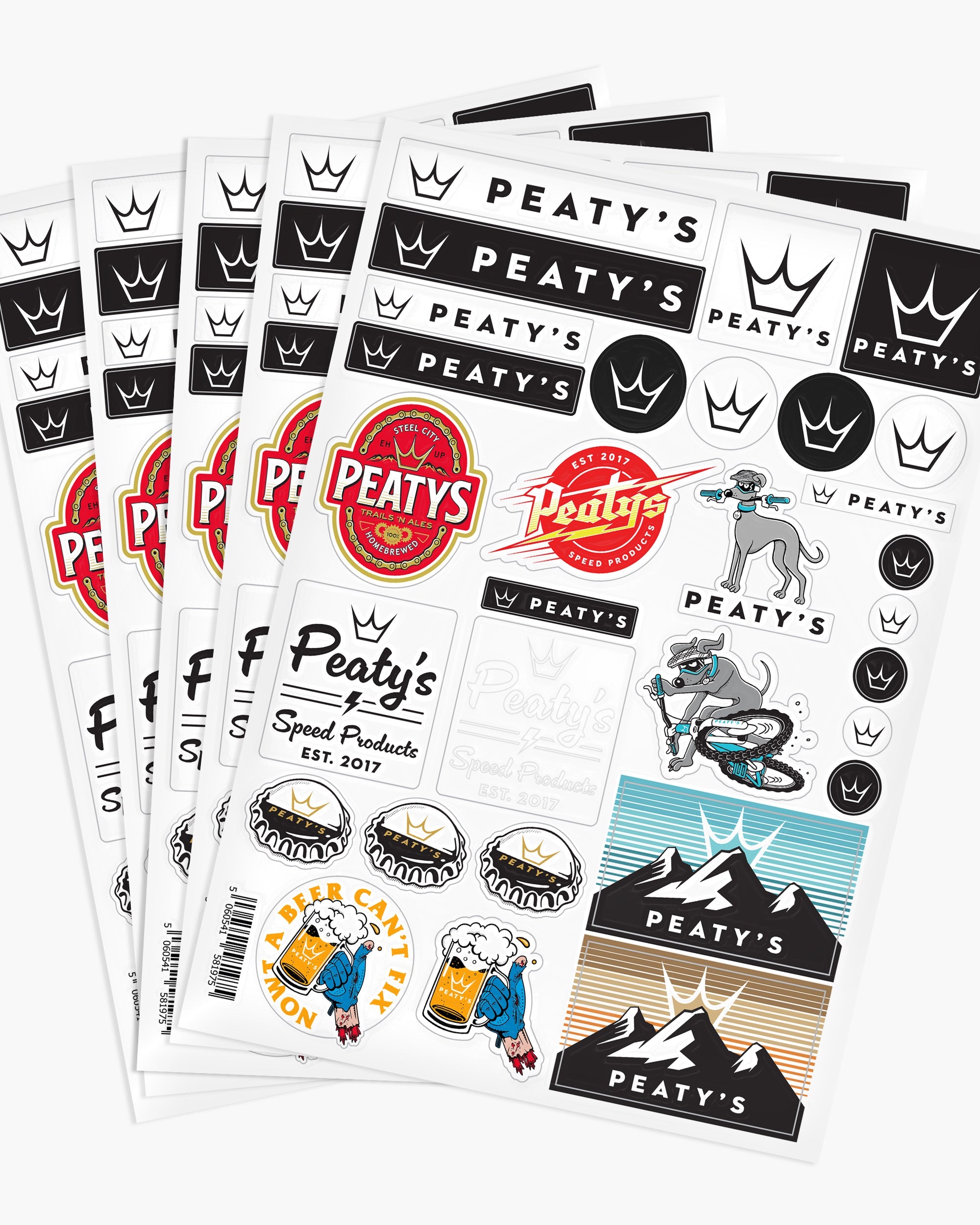 Peaty's Stickerpack