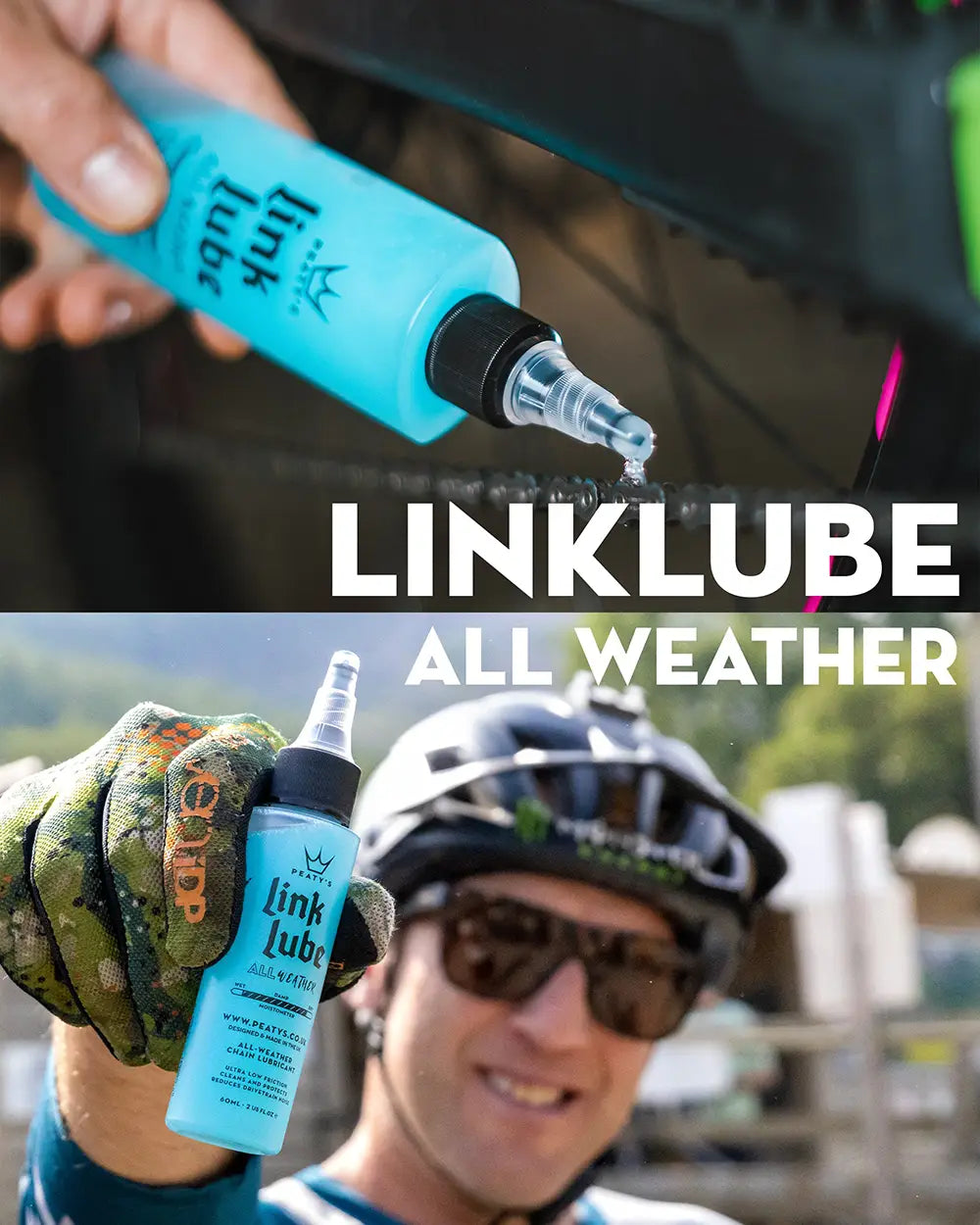 Peaty's All Seasons Starter Pack - comes with LinkLube All Weather chain lube