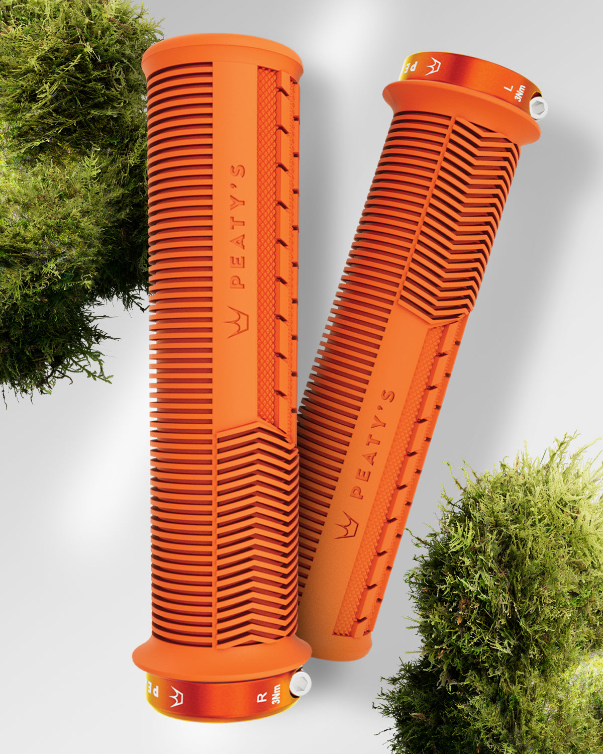 Peaty's Monarch Grips - Mushroom