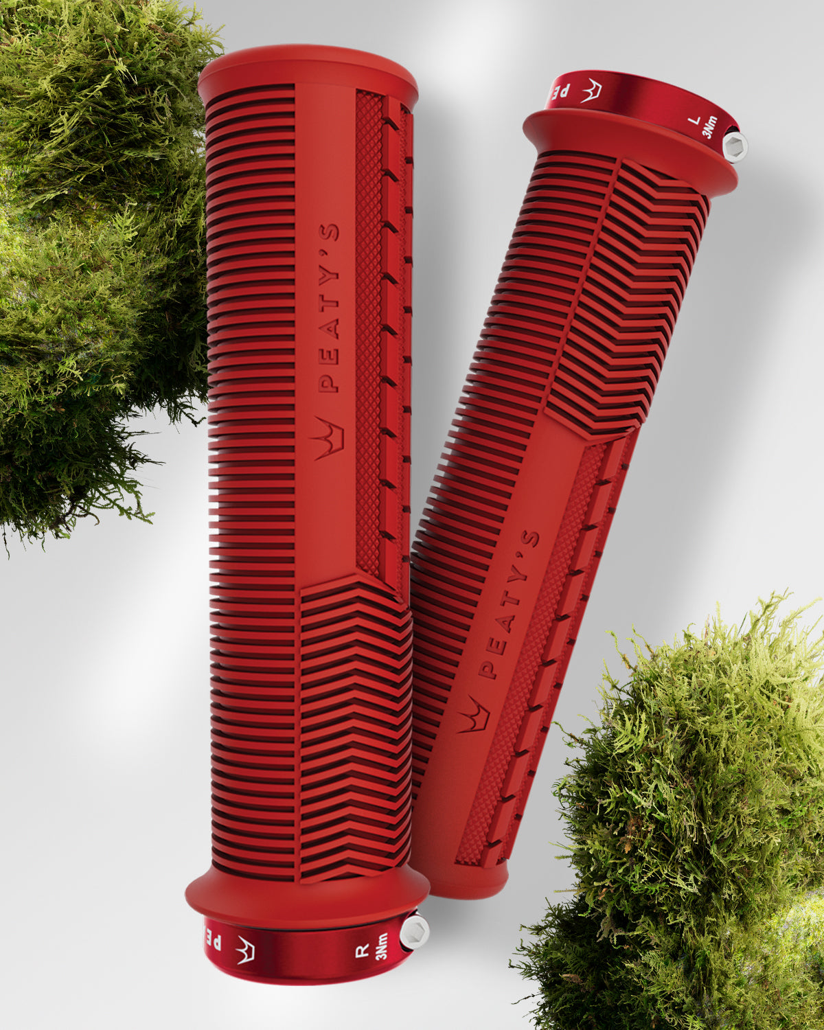 Peaty's Monarch Grips - Mushroom