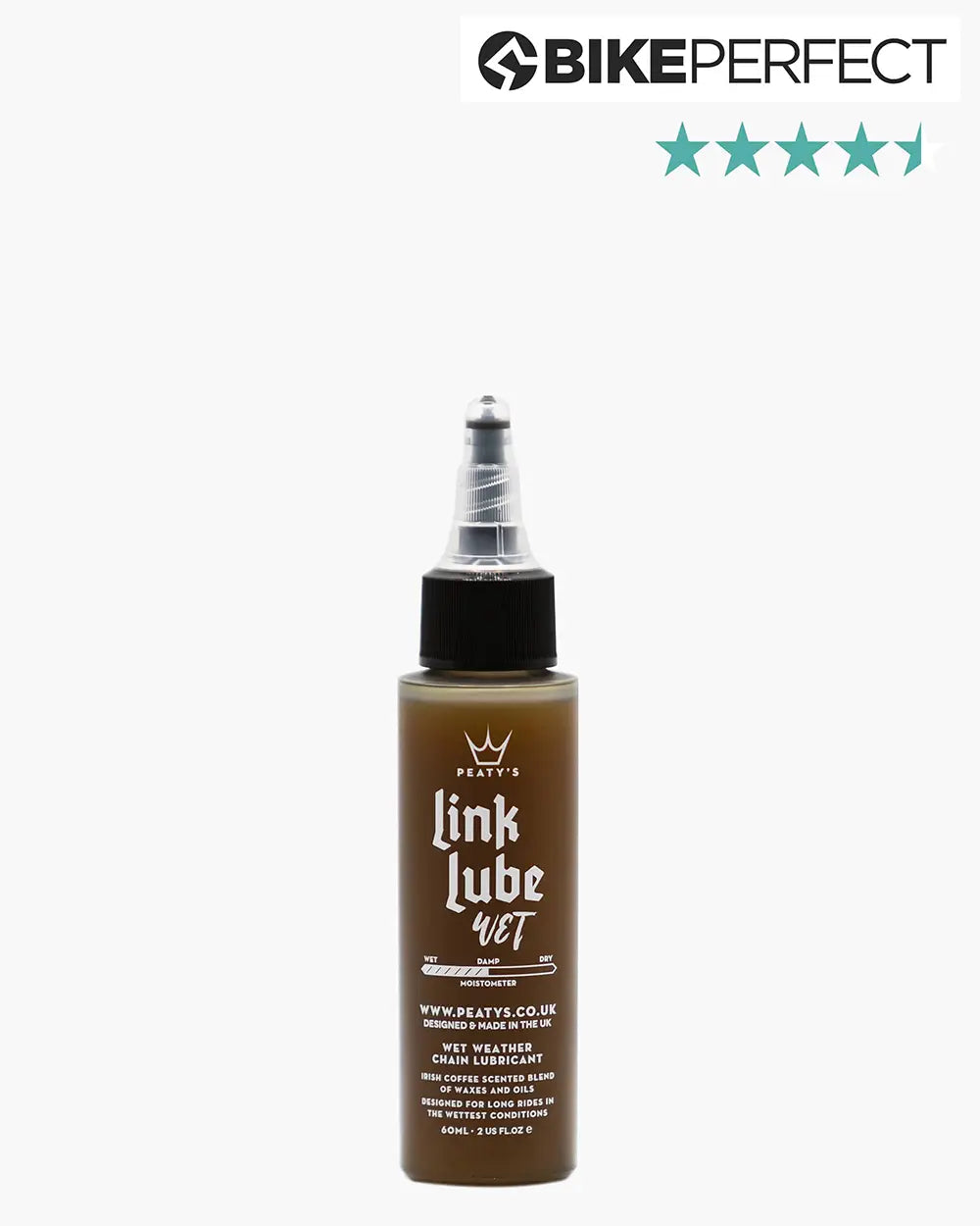 Peaty's LinkLube Wet chain lube - 60ml size