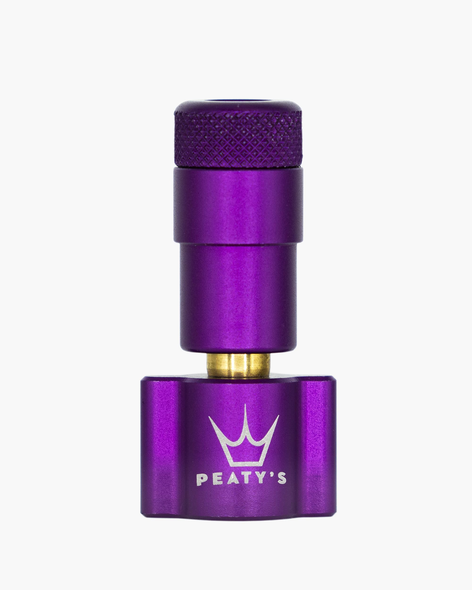 Peaty's Holeshot CO2 Inflator Head in Violet