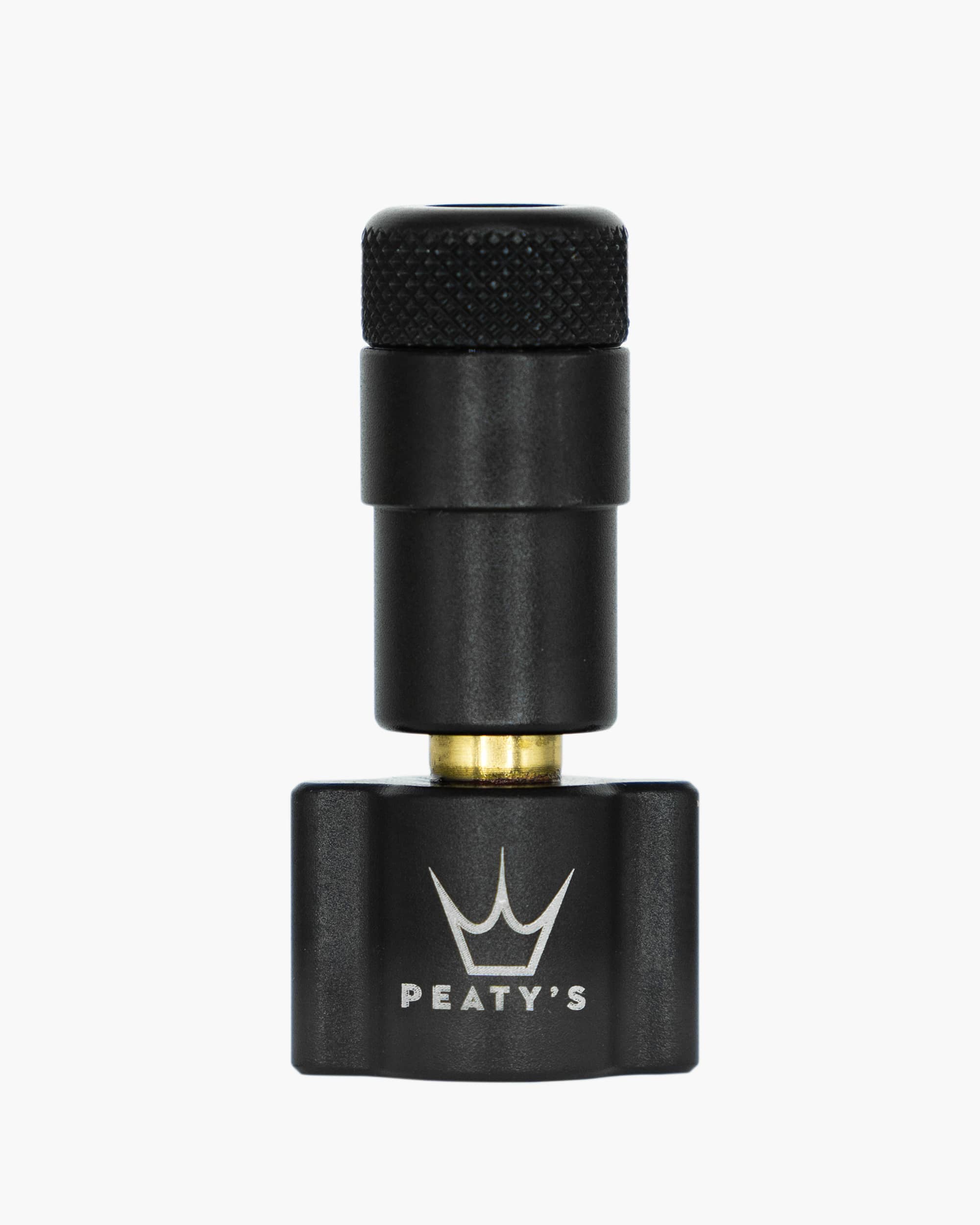 Peaty's Holeshot CO2 Inflator Head in Black