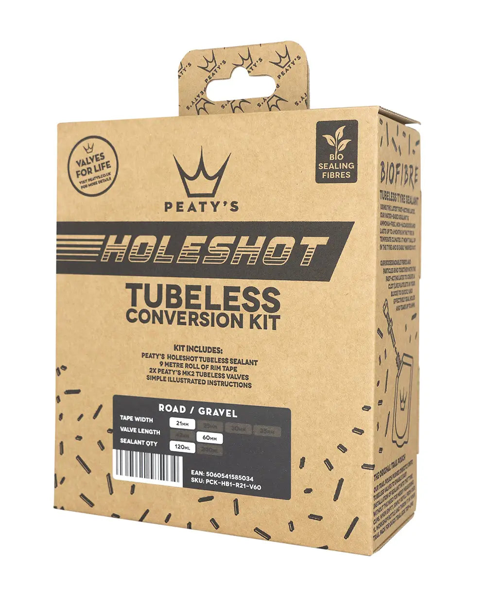 Peaty's Holeshot Tubeless Conversion Kit - Road / Gravel