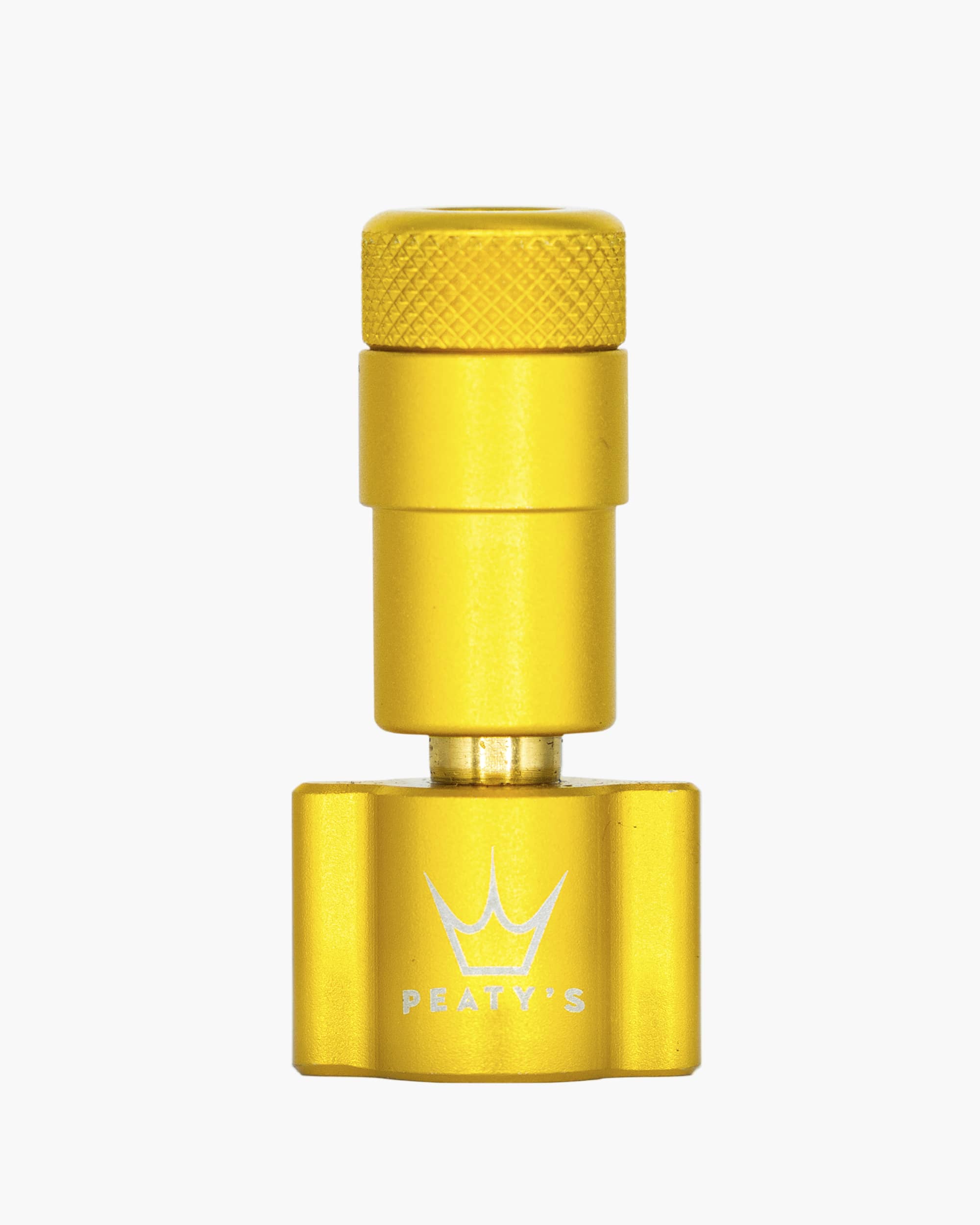 Peaty's Holeshot CO2 Inflator Head in Gold