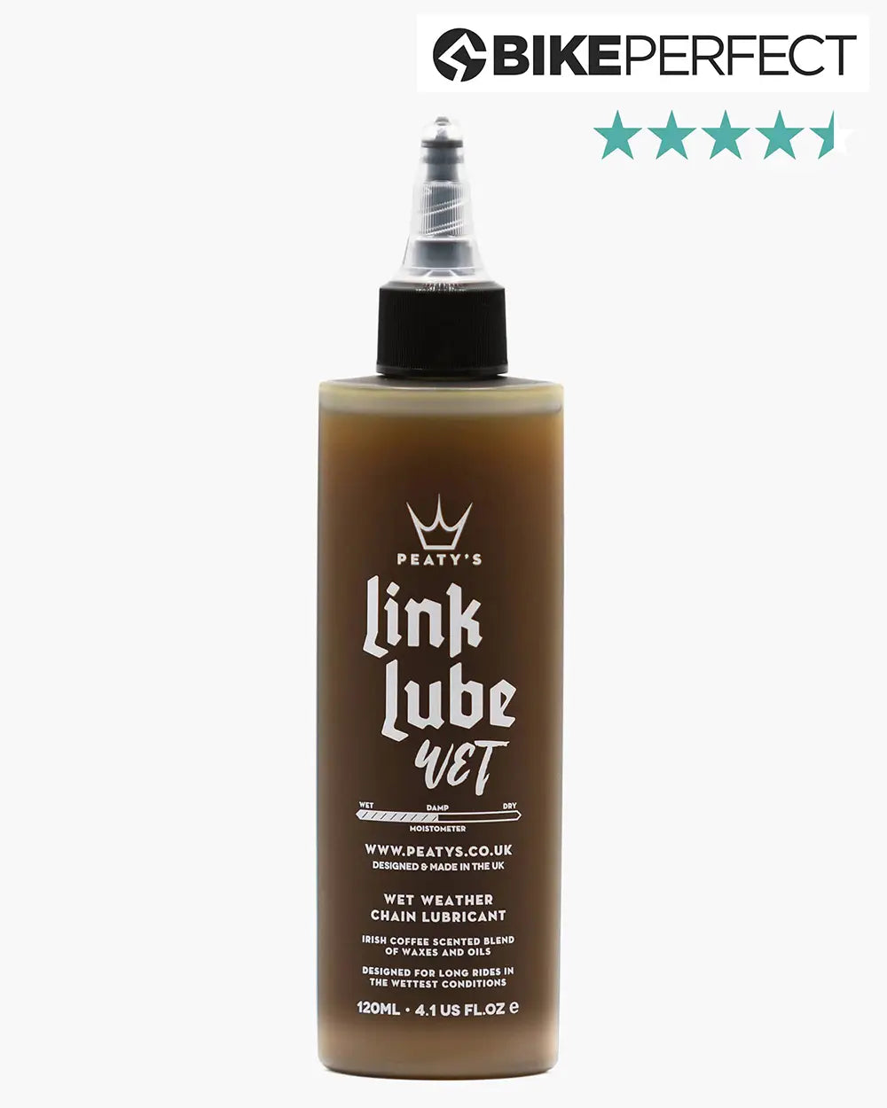 Peaty's LinkLube Wet chain lube - 120ml size