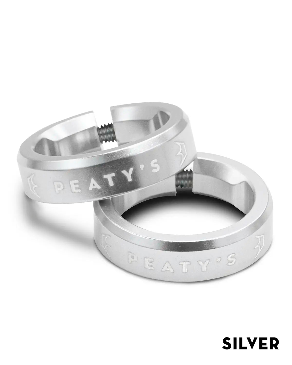 Peaty's Monarch Lockrings in Silver