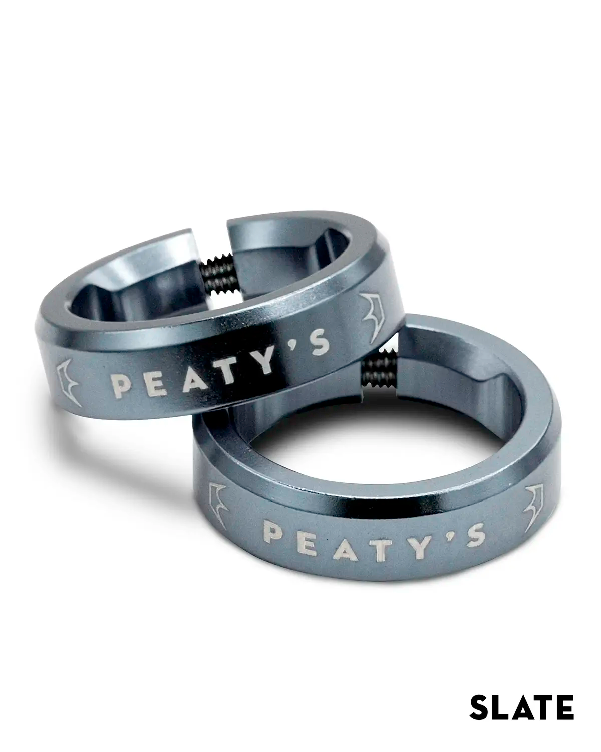 Peaty's Monarch Lockrings in Slate