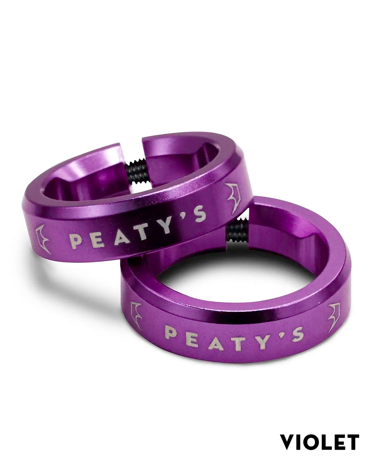 Peaty's Monarch Lockrings in Violet