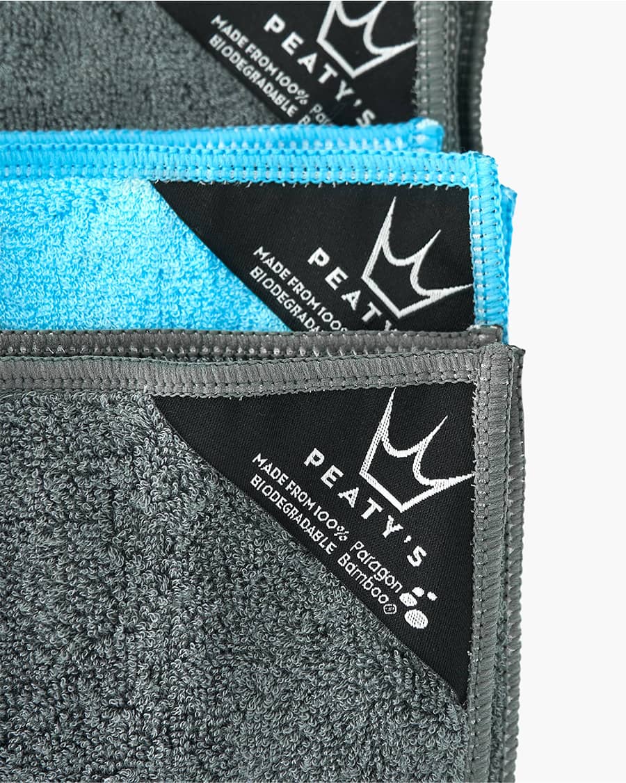 Peaty's Bamboo Bicycle Cleaning Cloths - product detail shot