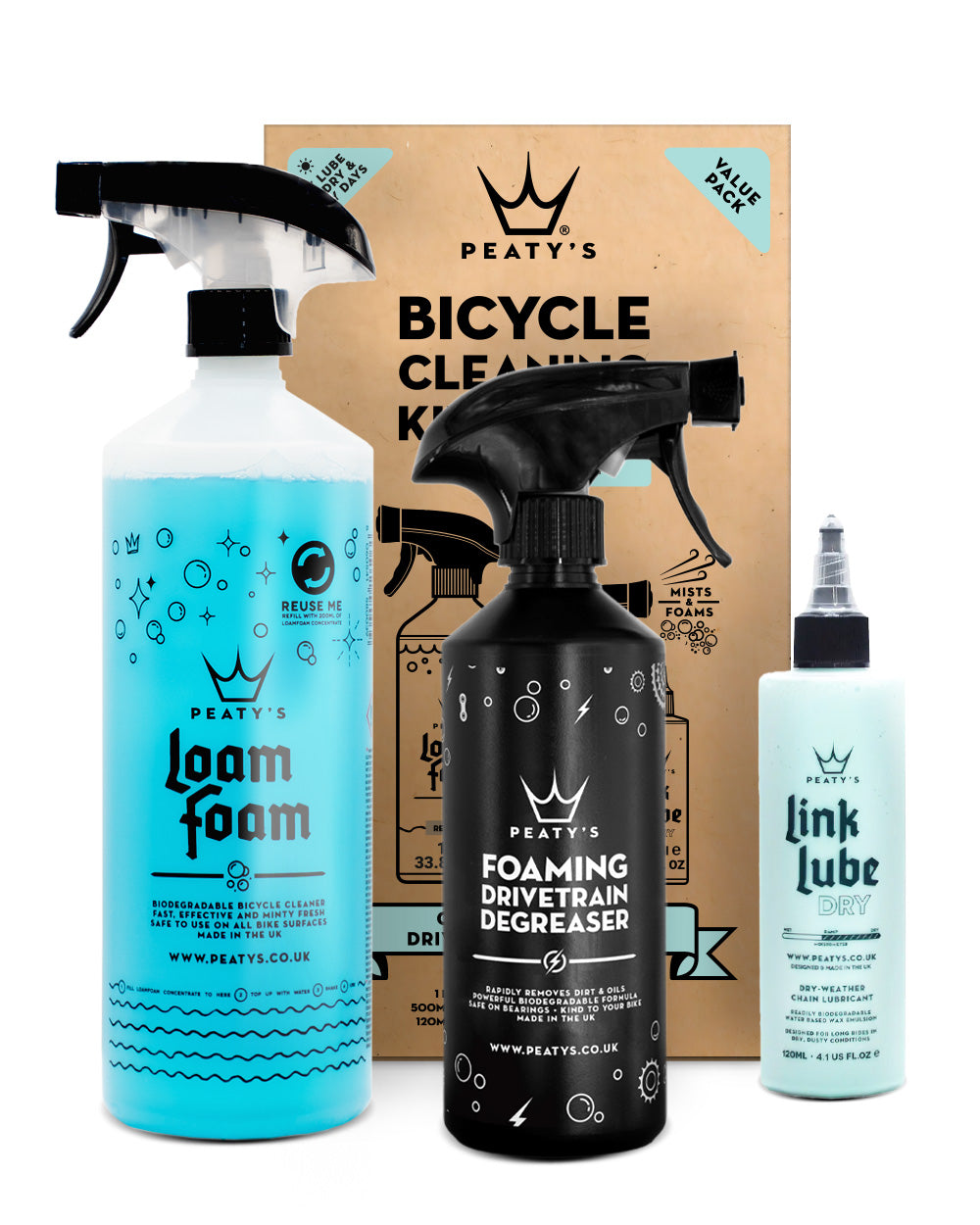 Wash Degrease Lubricate (DRY) Starter Pack