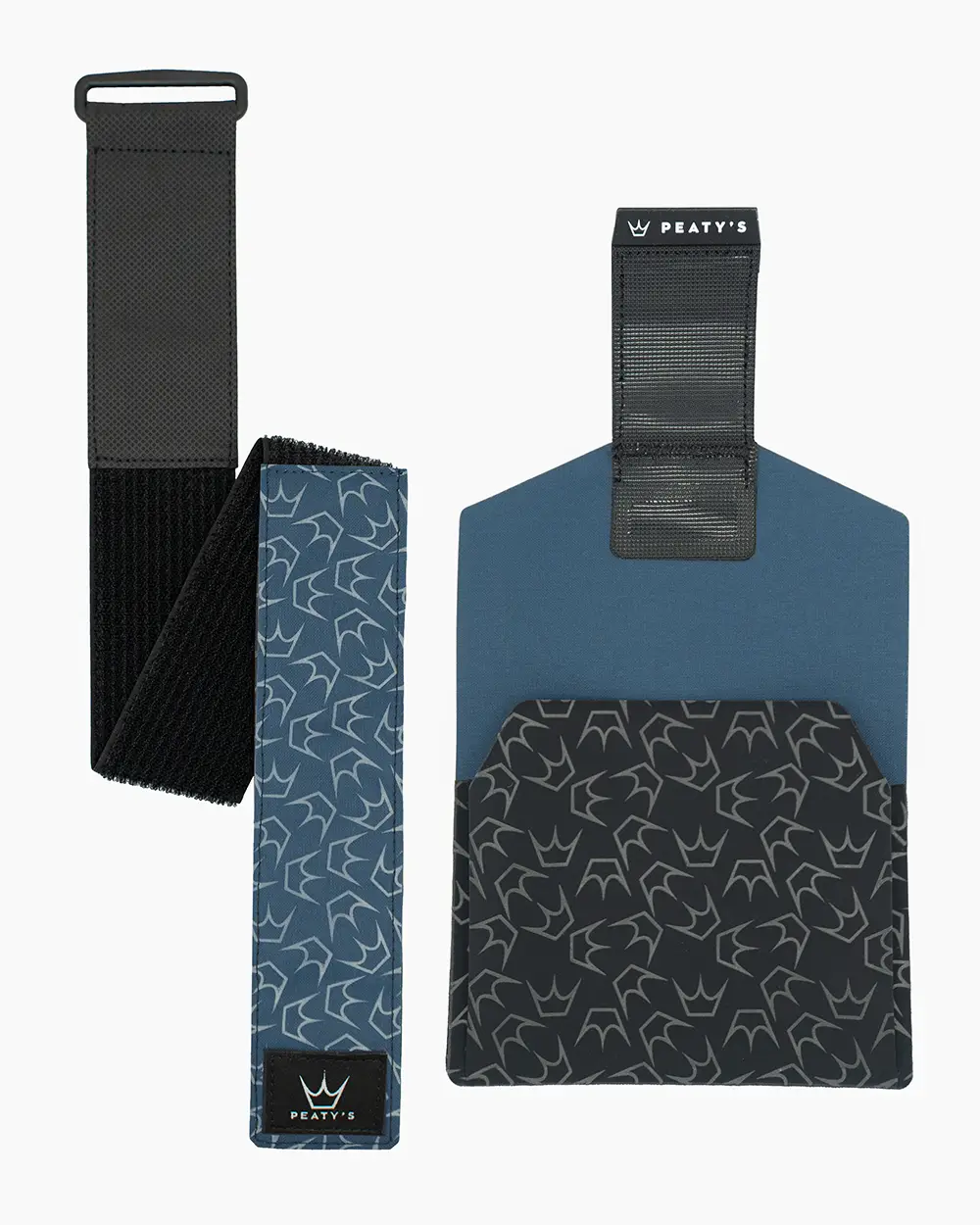 Peaty's Holdfast Trail Tool Wrap in Ocean Blue
