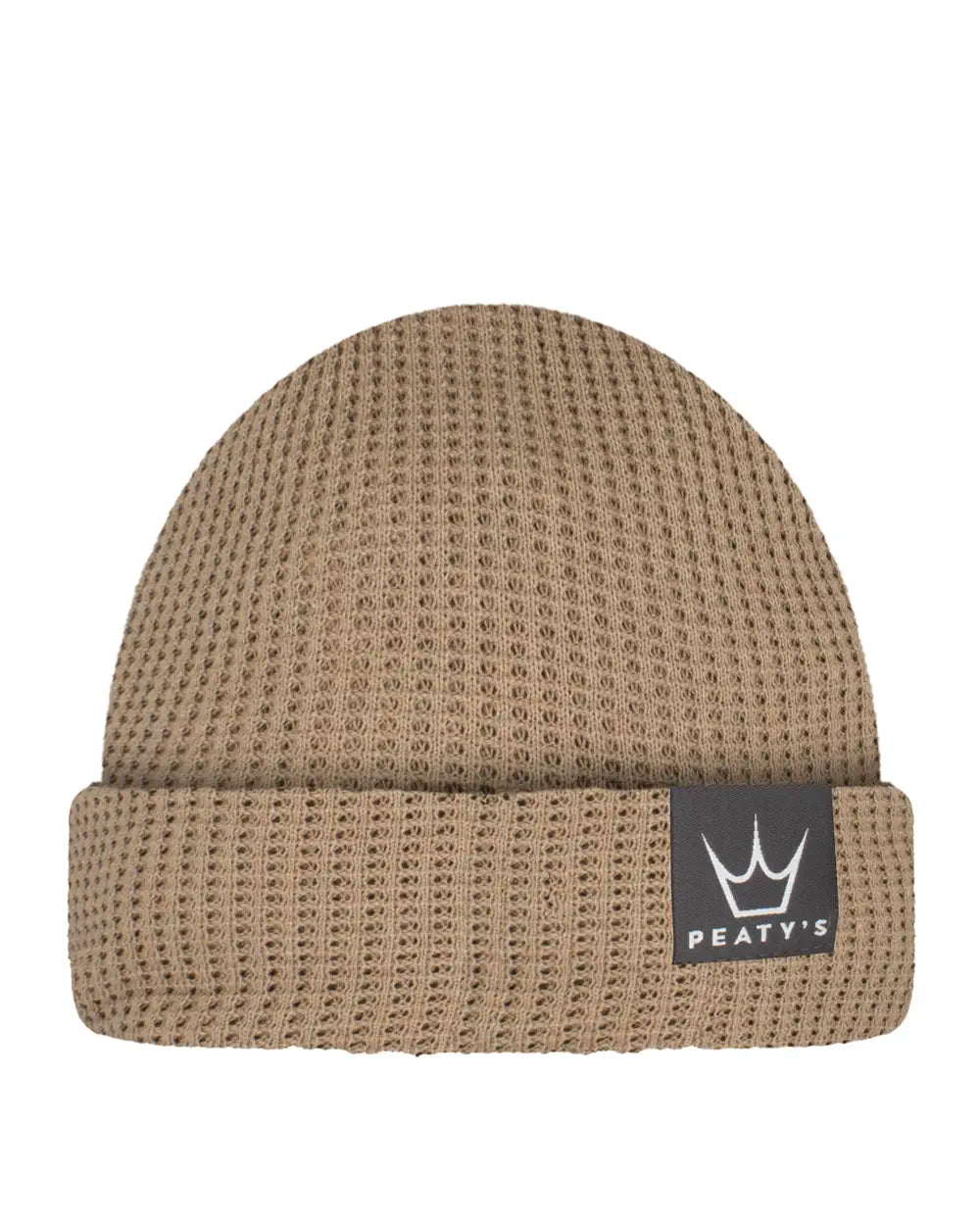 Peaty's AW25 Recycled beanie in Brown