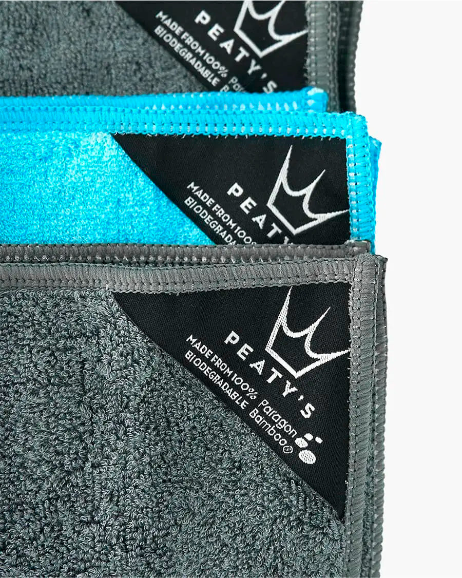 Peaty's Bamboo Bicycle Cleaning Cloths - product detail shot