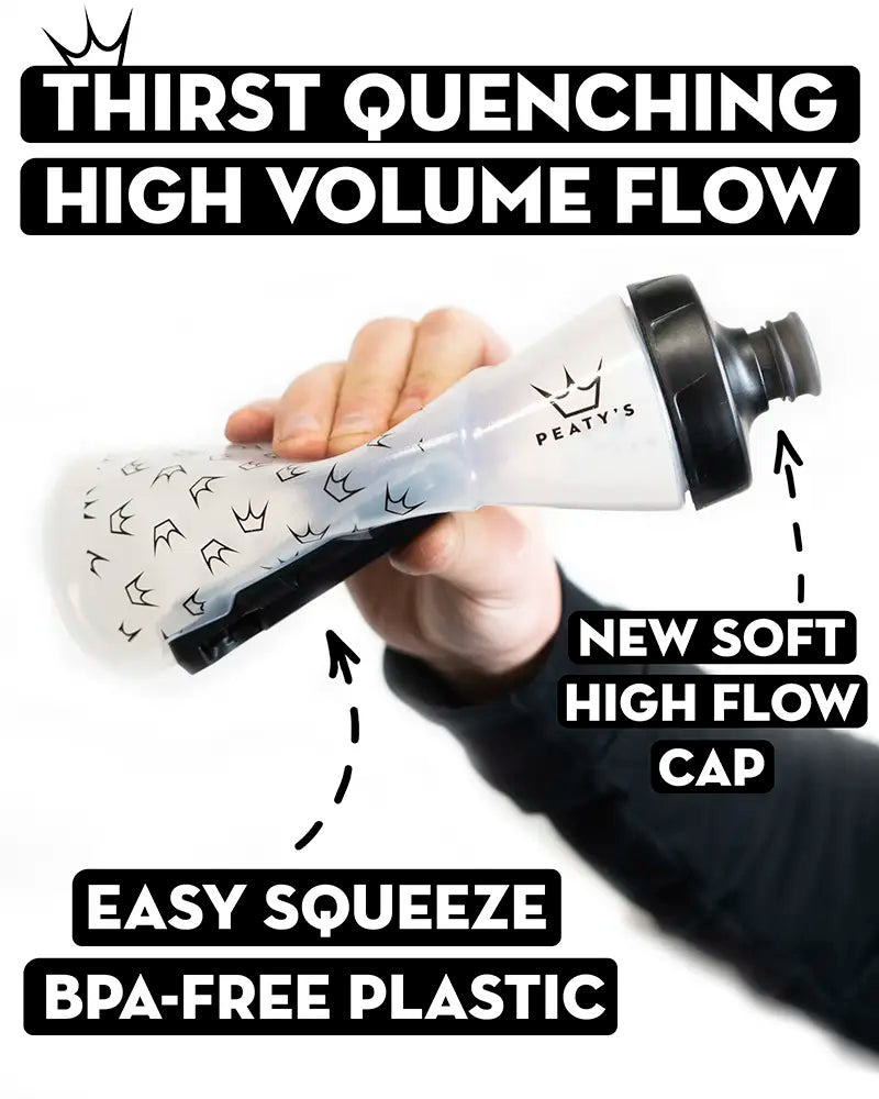 Thirst quenching high volume flow