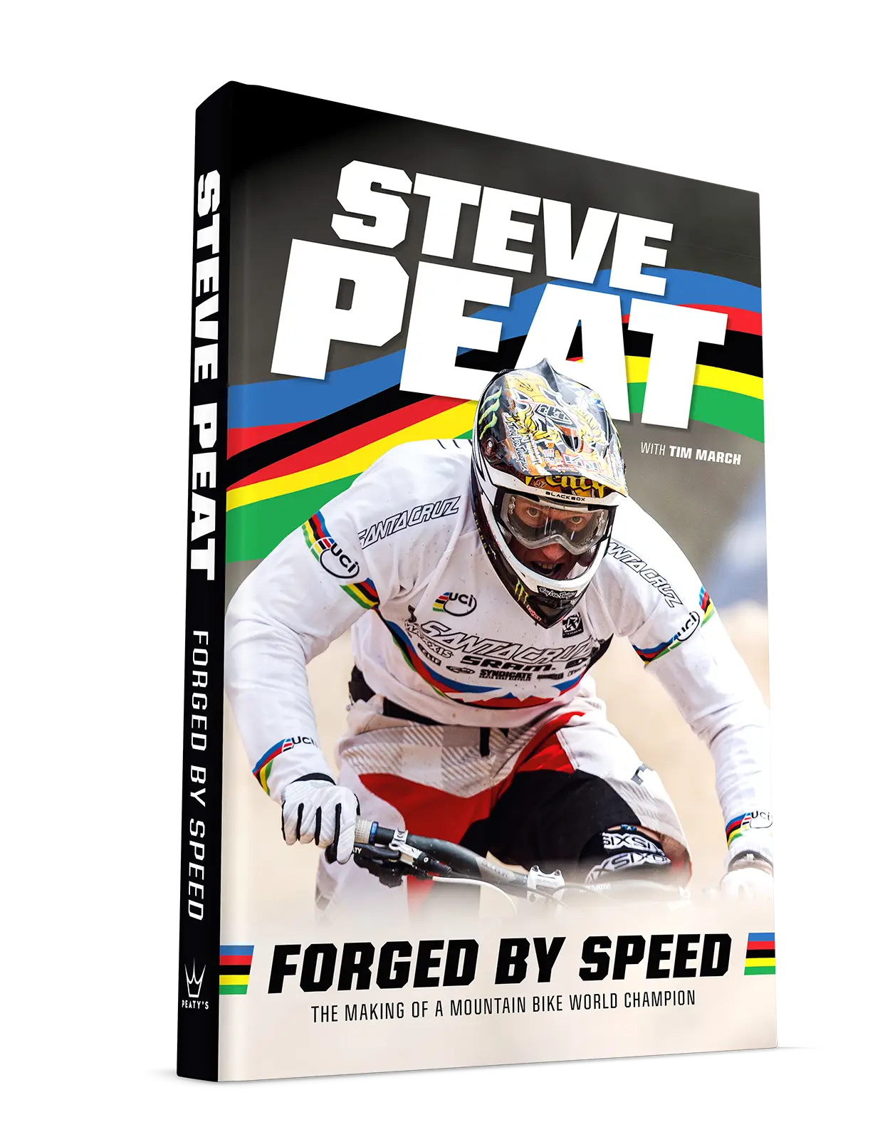 Steve Peat Forged by Speed Autobiography front cover